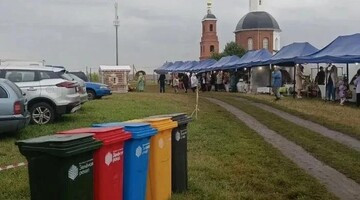 Региональный оператор ООО «УК «Зелёная Роща» обеспечил сбор и вывоз отход на площадке фестиваля «Сабуровская крепость»